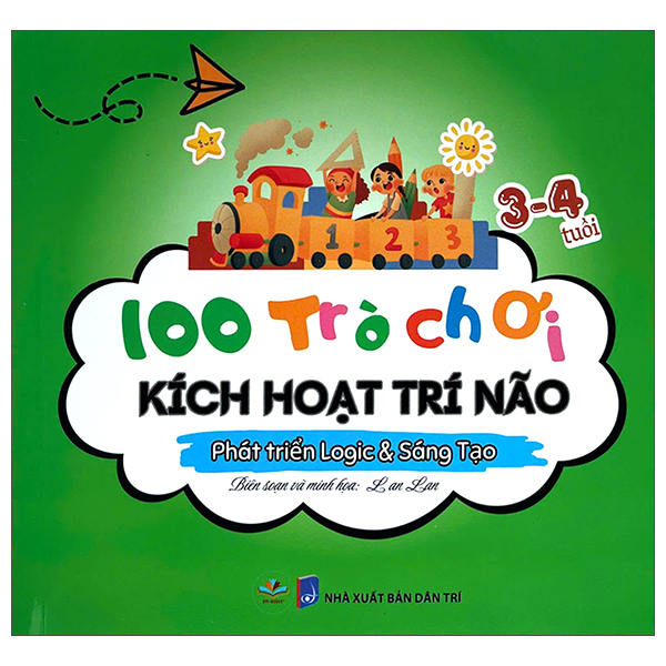 100 Trò Chơi Kích Hoạt Trí Não Phát Triển Logic Và Sáng Tạo - 4-5 Tuổi - Ảnh 3