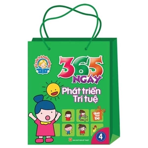365 ngày phát triển trí tuệ - bộ 4 (8 cuốn/ túi)