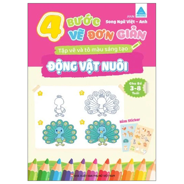4 Bước Vẽ Đơn Giản - Tập Vẽ Và Tô Màu Sáng Tạo - Rau Củ - Ảnh 10