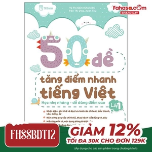 50 đề tăng điểm nhanh tiếng việt lớp 1