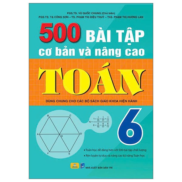 500 Bài Tập Cơ Bản Và Nâng Cao Toán 6