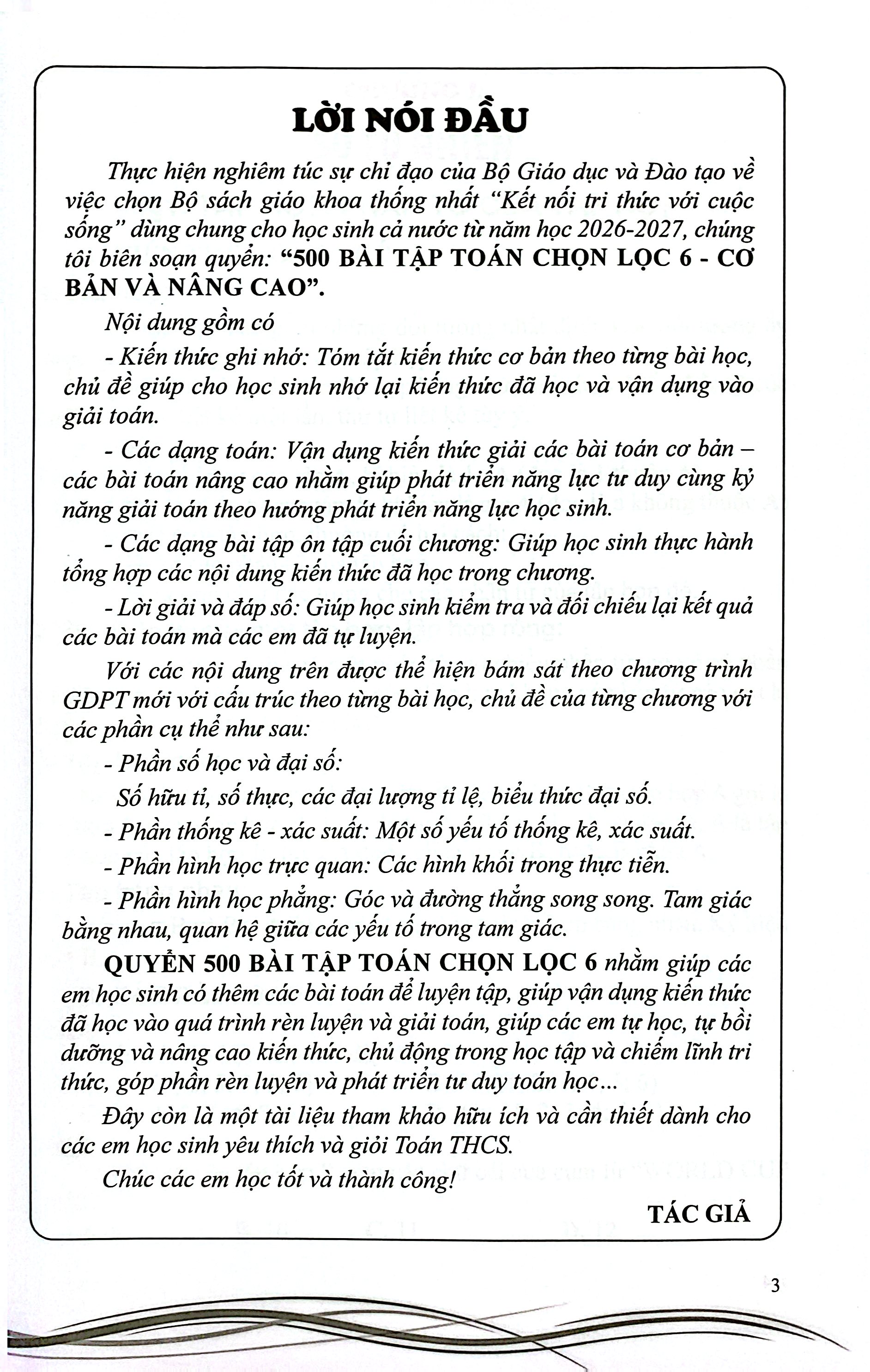 500 Bài Toán Chọn Lọc Cơ Bản Và Nâng Cao 6 - Bồi Dưỡng Học Sinh Khá, Giỏi - Ảnh 4
