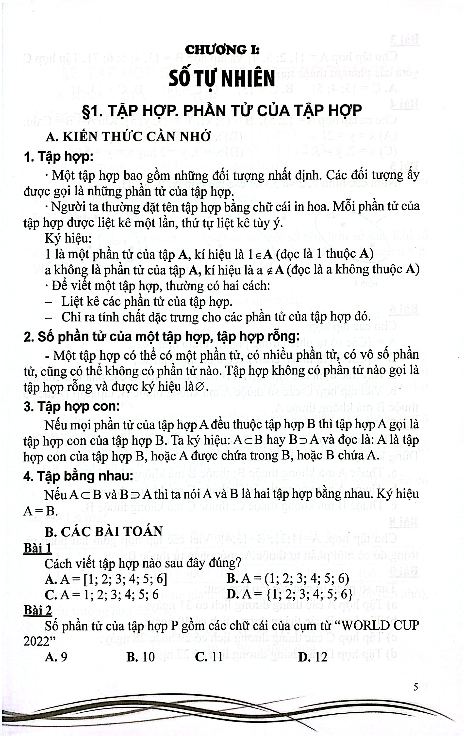 500 Bài Toán Chọn Lọc Cơ Bản Và Nâng Cao 6 - Bồi Dưỡng Học Sinh Khá, Giỏi - Ảnh 5
