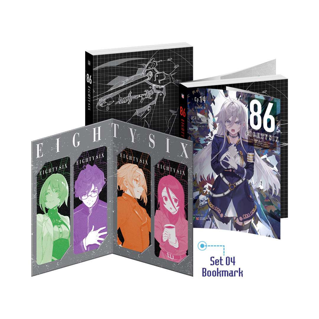 86-EIGHTY SIX - Ep.14 - Tô Đen Hết Đi - Bản Đặc Biệt - Tặng Kèm Set 4 Bookmark - Ảnh 2