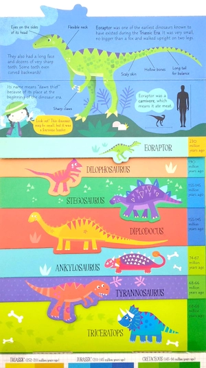 a learning layer book: dinosaur - Ảnh 4