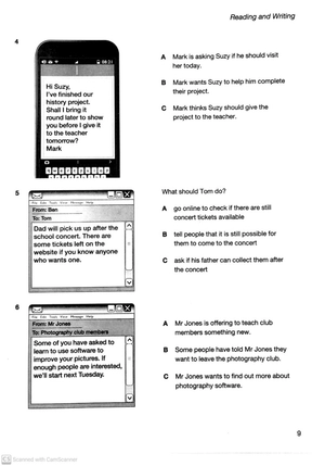 a2 key for schools 1 for the revised 2020 exam student's book with answers with audio with resource bank: authentic practice tests (ket practice tests) - Ảnh 8