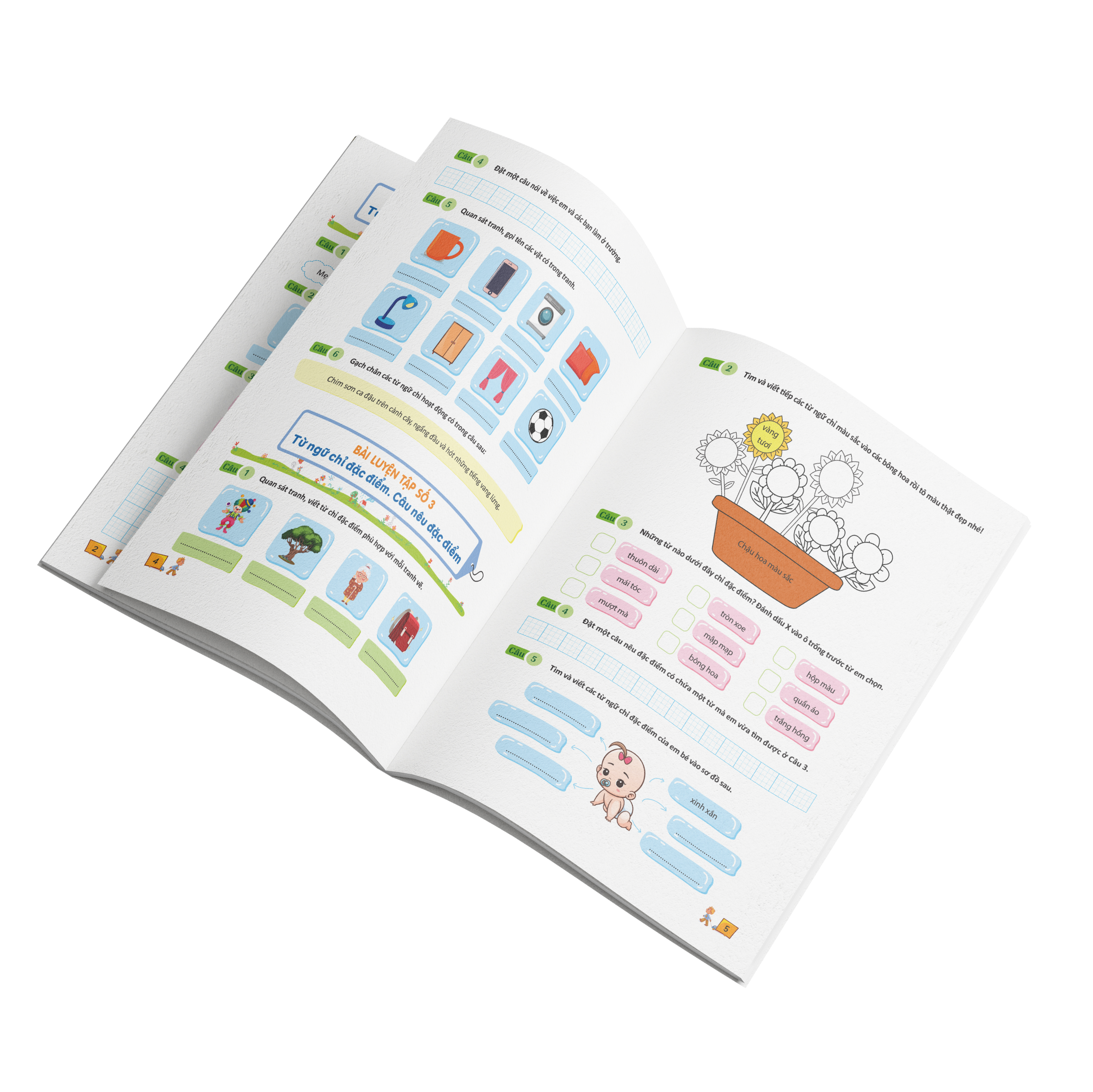 Bài Tập Luyện Từ Và Câu Lớp 2 - Ảnh 4