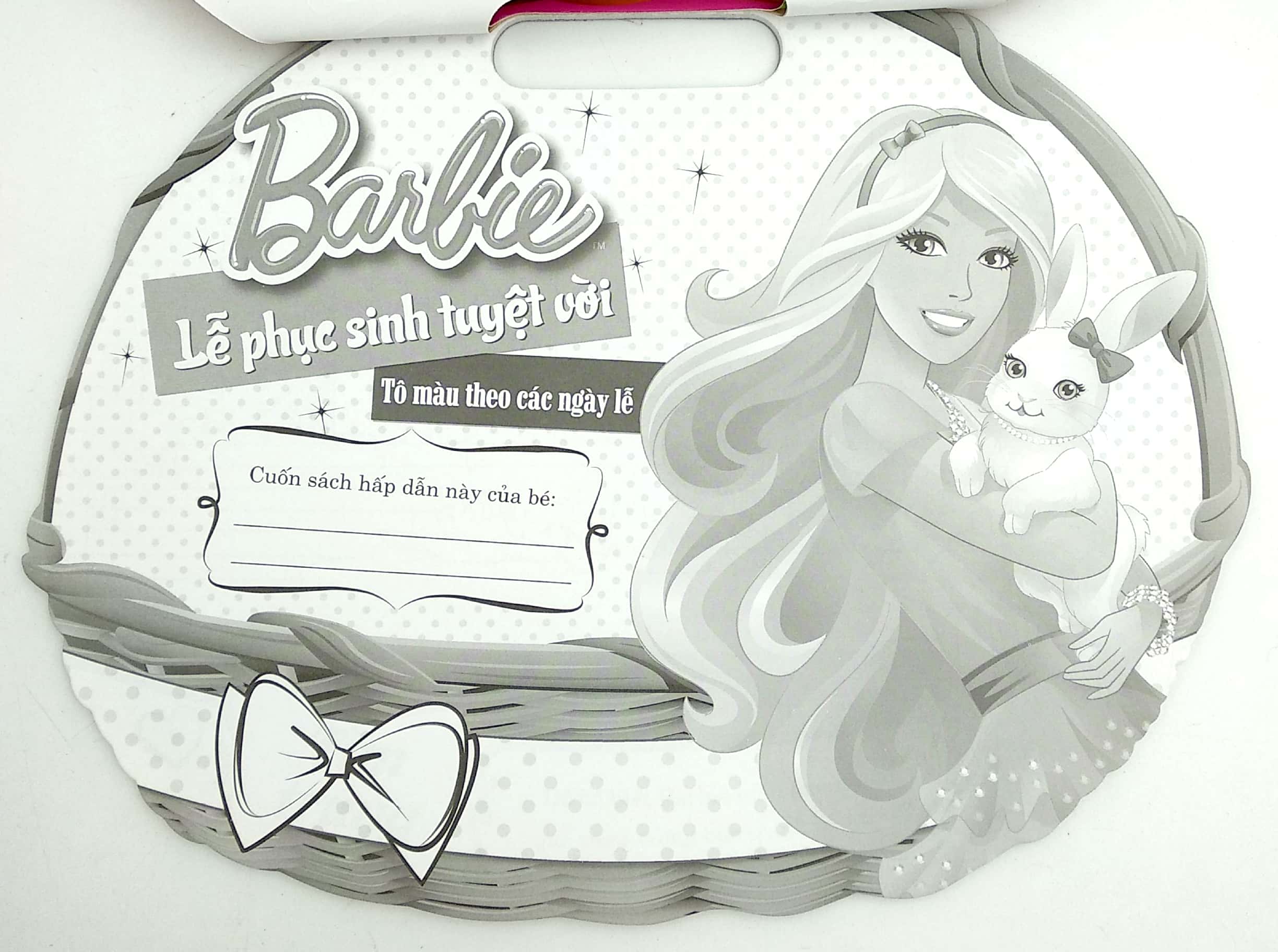 barbie lễ phục sinh tuyệt vời - tô màu theo các ngày lễ - Ảnh 3