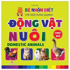 bé nhận biết thế giới xung quanh - động vật nuôi - domestic animals