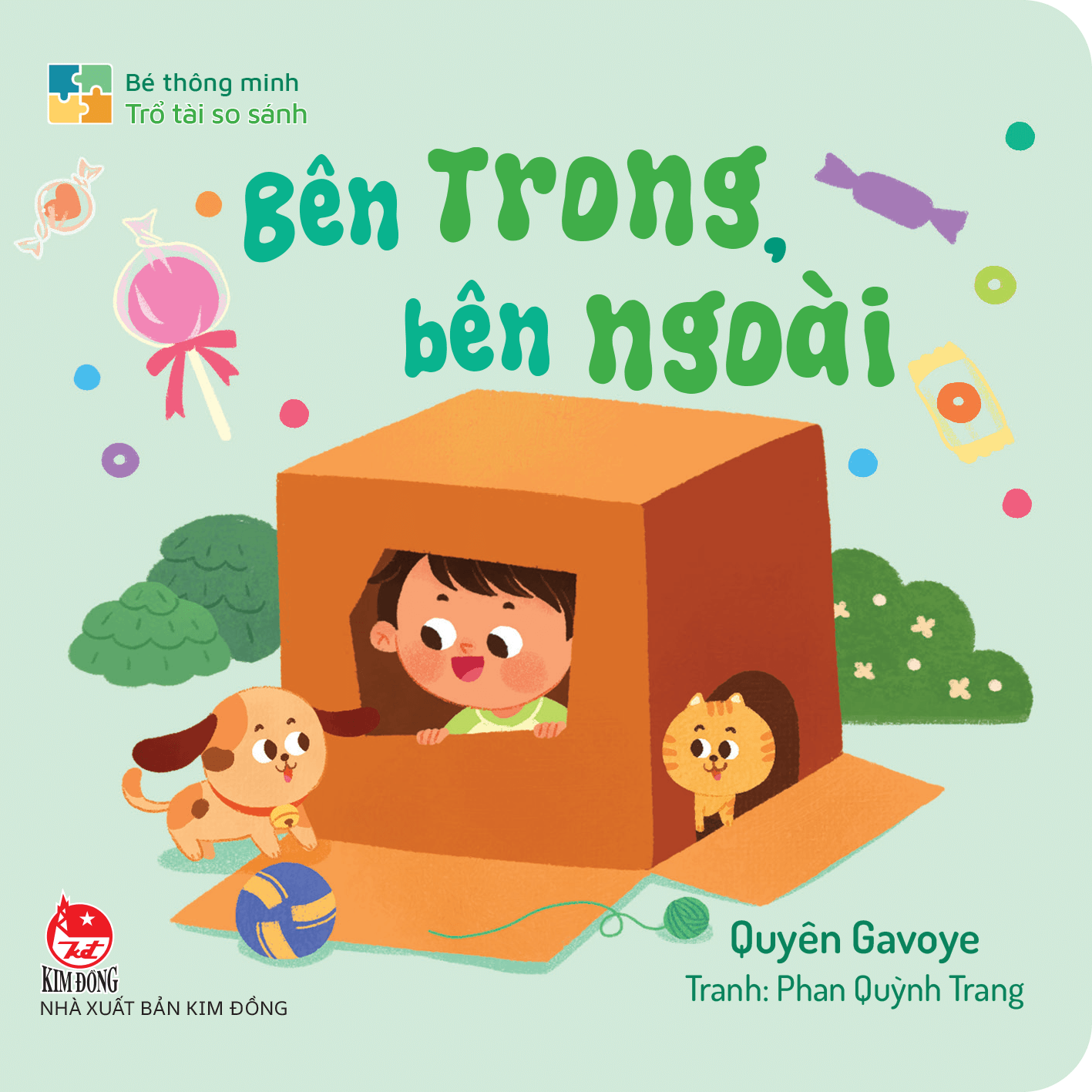 Bé Thông Minh - Trổ Tài So Sánh - Bên Trong, Bên Ngoài - Bìa Cứng - Ảnh 2