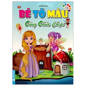 bé tô màu - công chúa chipi (tái bản 2024)