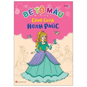 bé tô màu - công chúa hạnh phúc