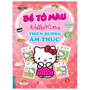 bé tô màu hello kitty - thiên đường ẩm thực