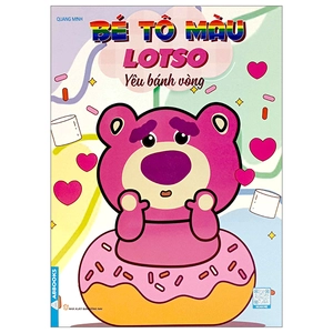 bé tô màu - lotso yêu bánh vòng