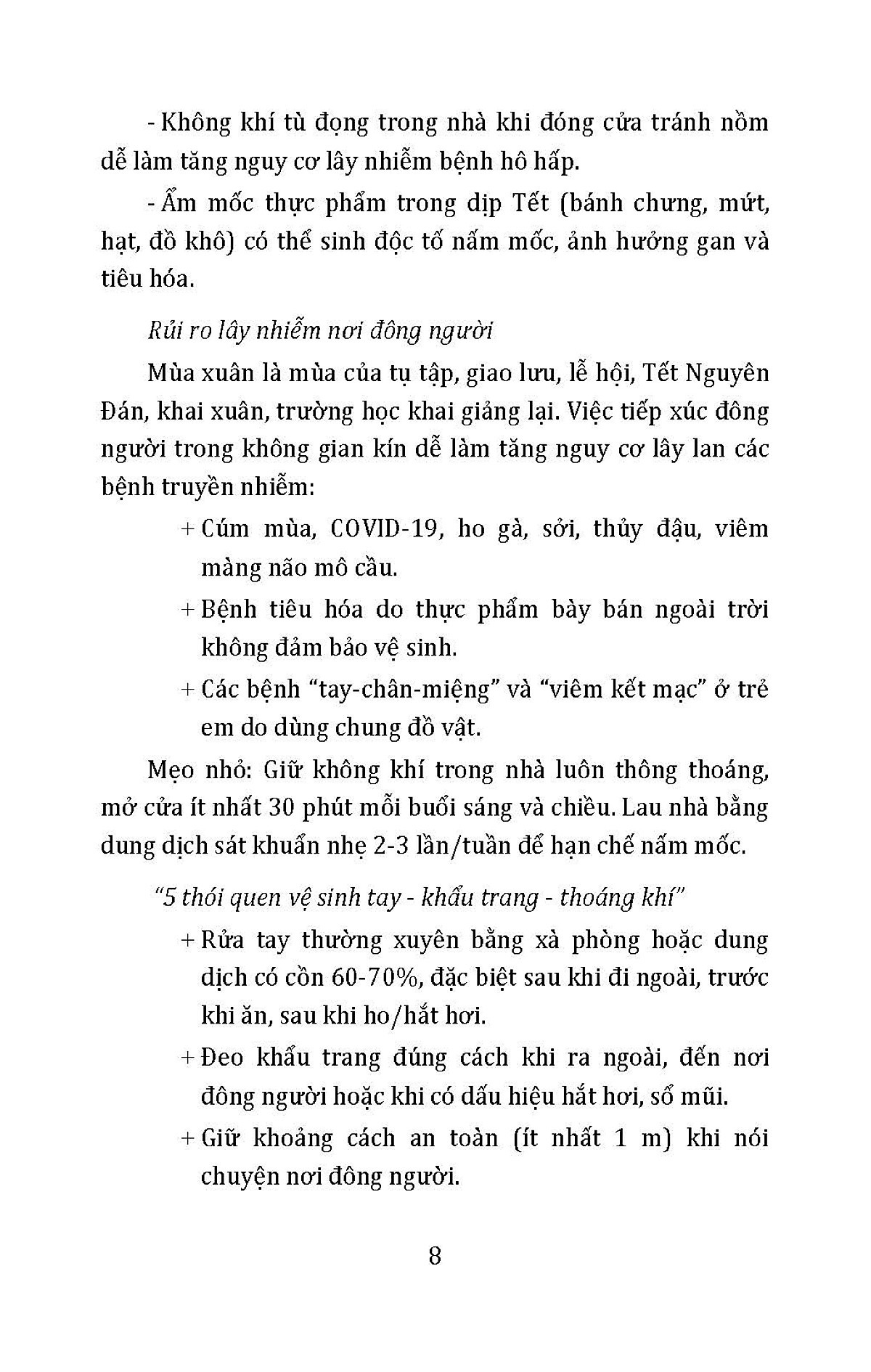 Bệnh Mùa Xuân Và Cách Chăm Sóc - Ảnh 6