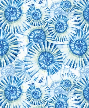 blue & white note cards, 24 blank cards: 8 unique designs with 25 patterned envelopes - Ảnh 8