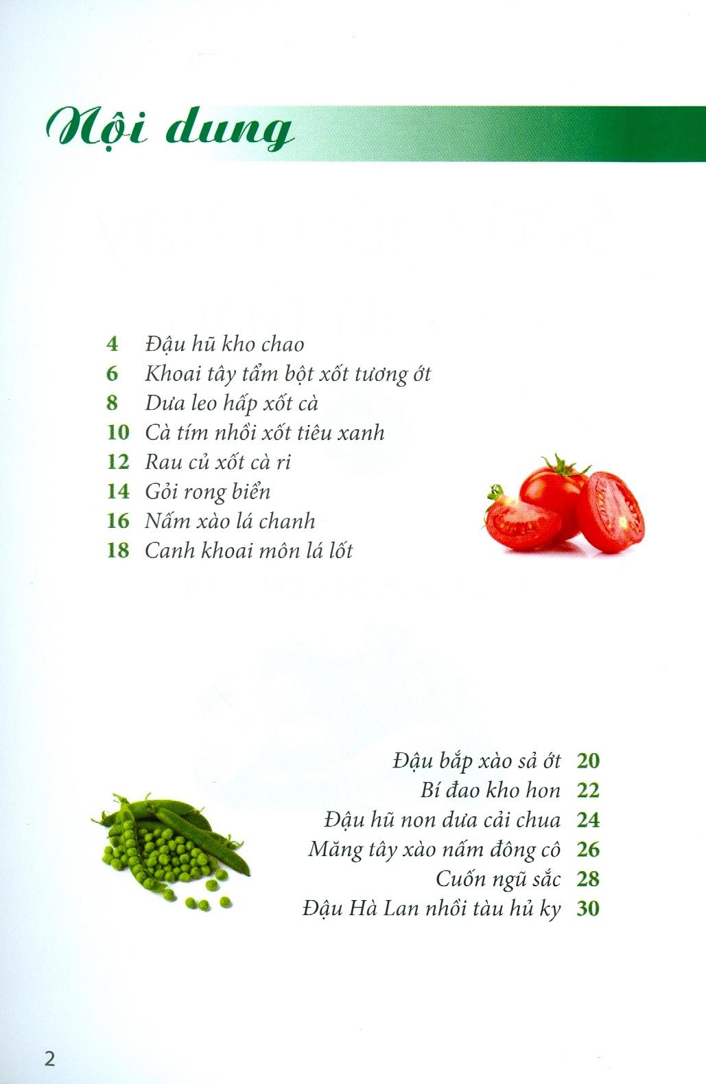 bộ 500 món chay thanh tịnh - tập 14 - Ảnh 3