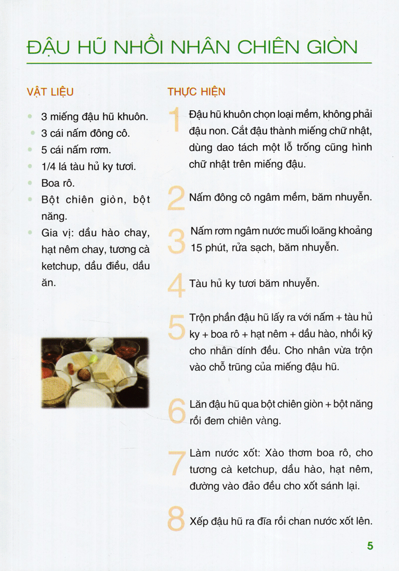 bộ 500 món chay thanh tịnh - tập 4 - Ảnh 4
