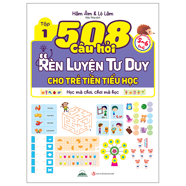 Bộ
508 Câu Hỏi Rèn Luyện Tư Duy Cho Trẻ Tiền Tiểu Học - Học Mà Chơi, Chơi Mà Học - Dành Cho Trẻ Từ 4-5 Tuổi - Tập 2 - Ảnh 5
