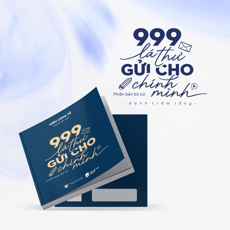 Bộ 999 Lá Thư Gửi Cho Chính Mình - Phiên Bản Bỏ Túi - Bìa Xanh - Ảnh 3