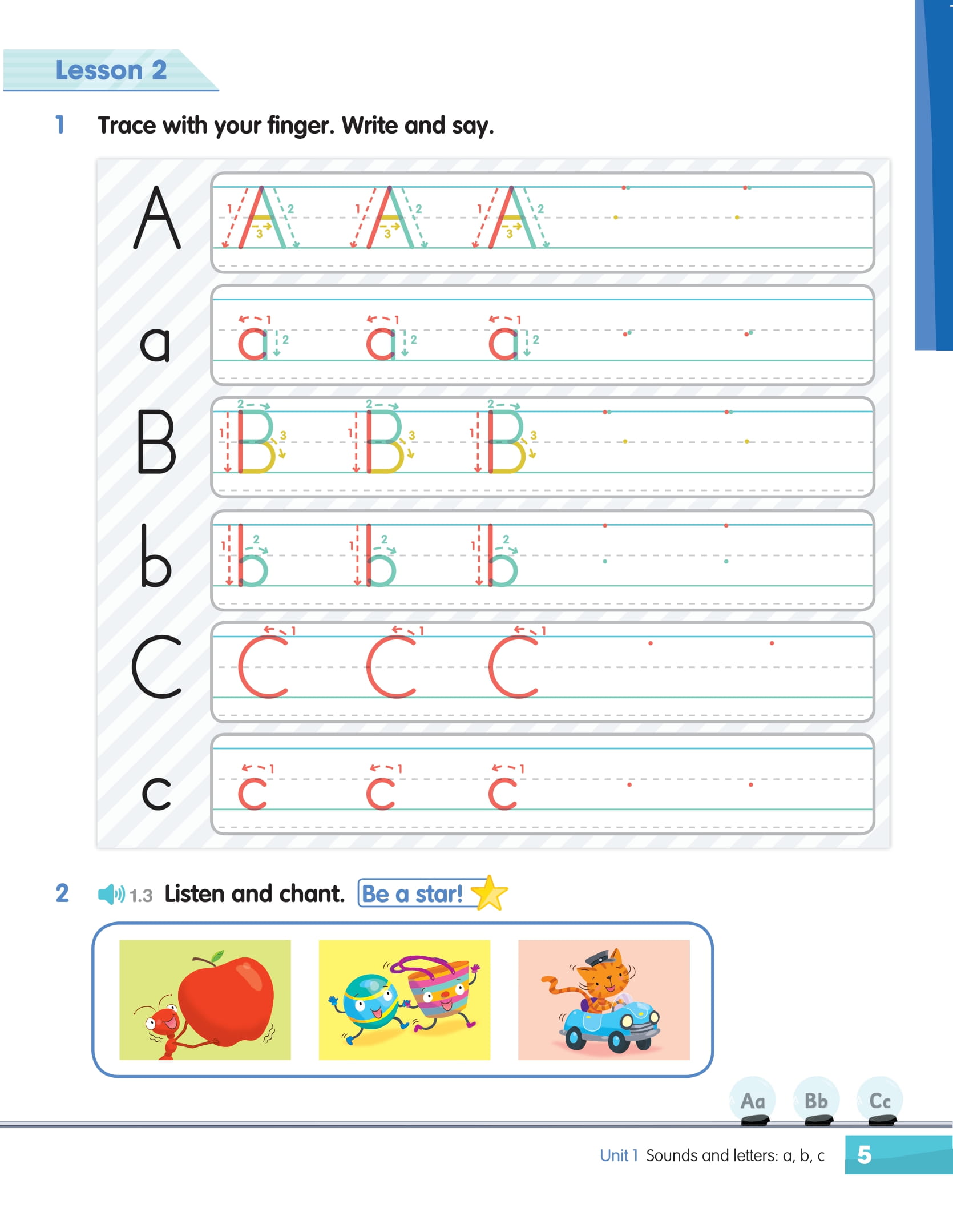 Bộ Academy Stars Starter - Alphabet Book - Ảnh 6