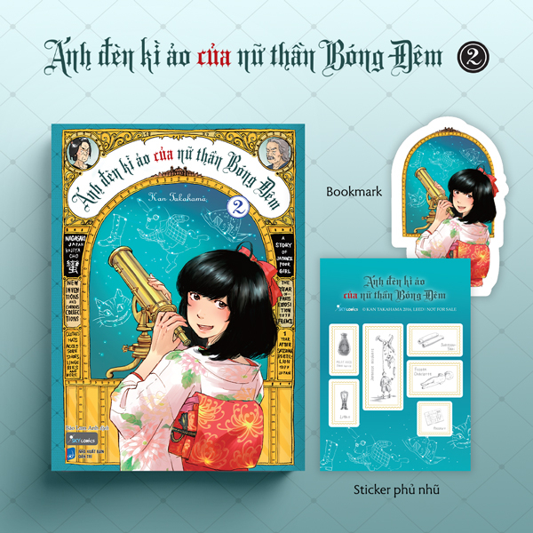Bo
						
										
										Anh Den Ki Ao Cua Nu Than Bong Dem - Tap 2 - Tang Kem Bookmark Boi Cung + Sticker Phu Nhu