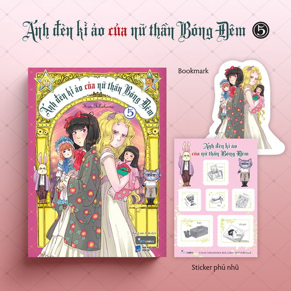 Bộ Ánh Đèn Kì Ảo Của Nữ Thần Bóng Đêm - Tập 5 - Tặng Kèm Bookmark Bồi Cứng + Sticker Phủ Nhũ