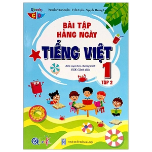 bộ bài tập hằng ngày tiếng việt 1 - tập 2 (cánh diều) (2022)