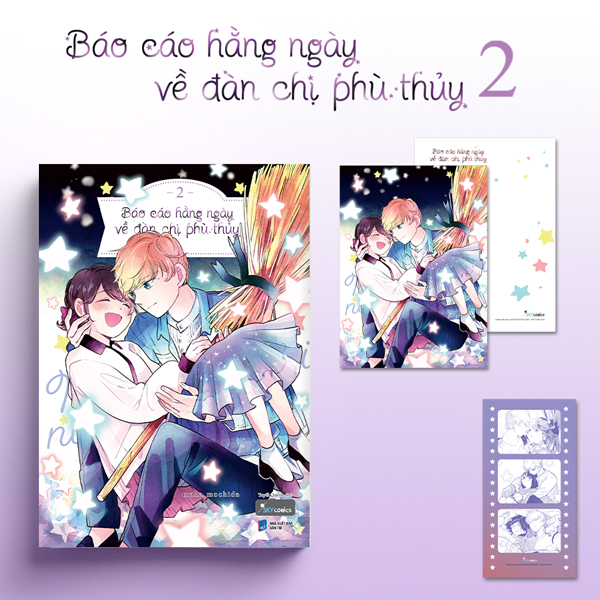 Bộ Báo Cáo Hằng Ngày Về Đàn Chị Phù Thủy - Tập 2 - Tặng Kèm Bookmark Bồi Cứng + Postcard Ánh Sao 2 Mặt
