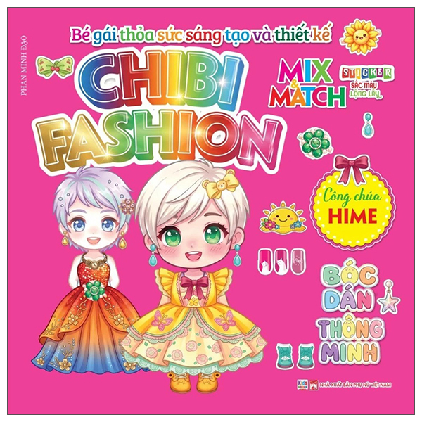 Bộ Bé Gái Thỏa Sức Sáng Tạo Và Thiết Kế - Chibi Fashion - Công Chúa Nana - Ảnh 3