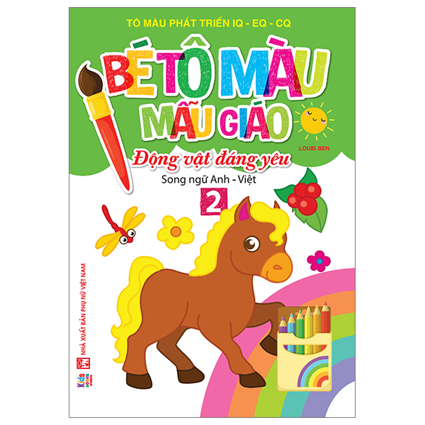 Bo
						
										
										Be Tap To Mau Mau Giao - Dong Vat Dang Yeu - Song Ngu Anh-Viet - Tap 2