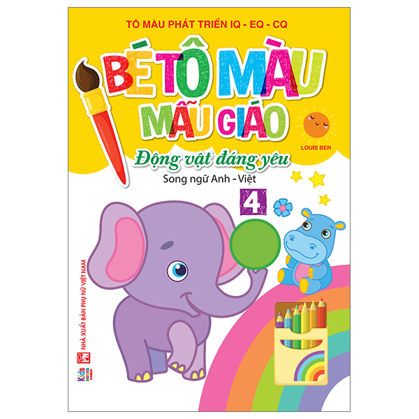 Bo
						
										
										Be Tap To Mau Mau Giao - Dong Vat Dang Yeu - Song Ngu Anh-Viet - Tap 4