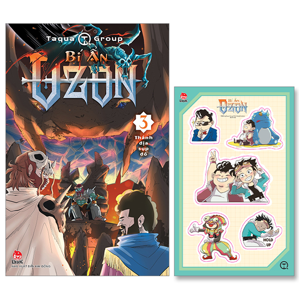 Bo
						
										
										Bi An Ozon - Tap 3 - Thanh Dia Sup Do - Tang Kem Bang Sticker