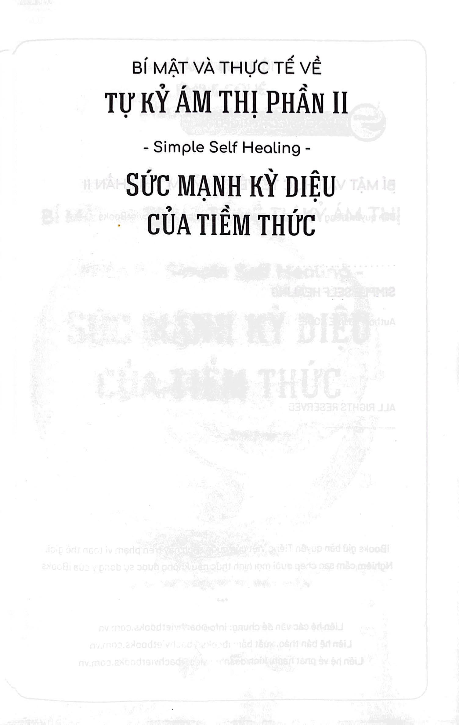 Bộ Bí Mật Và Thực Tế Về Tự Kỷ Ám Thị Phần II - Ảnh 3