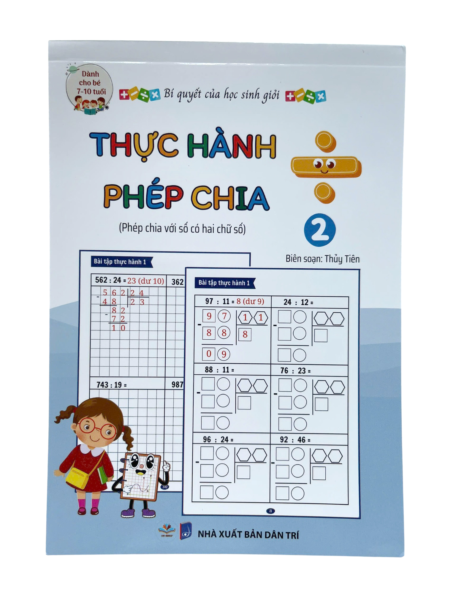 Bộ Bí Quyết Của Học Sinh Giỏi - Thực Hành Phép Chia - Tập 2 - Phép Chia Với Số Có Hai Chữ Số - Dành Cho Bé 7-10 Tuổi - Ảnh 2