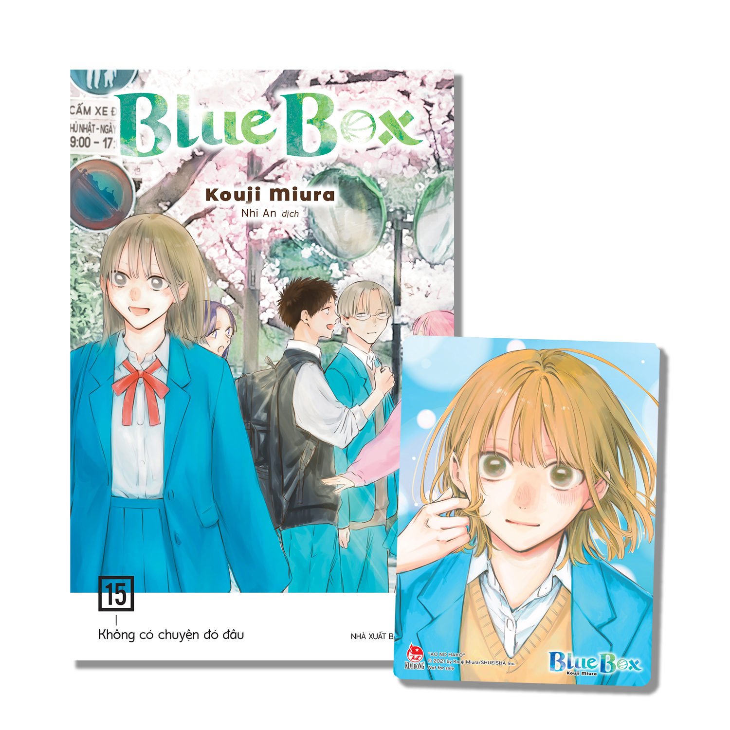 Bộ Blue Box - Tập 15 - Không Có Chuyện Đó Đâu - Tặng Kèm Card PVC - Ảnh 2
