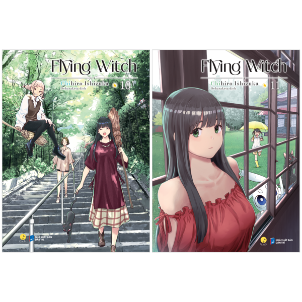 Bộ Bộ Manga - Flying Witch - Tập 10 + Tập 11 (Bộ 2 Tập)