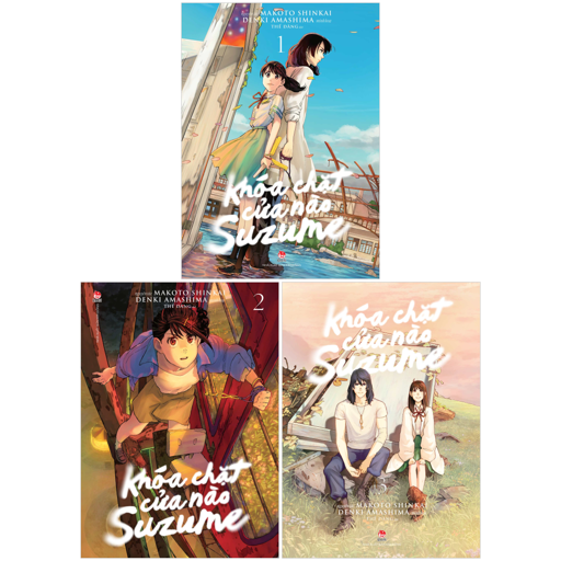 Bộ Bộ Manga - Khóa Chặt Cửa Nào Suzume - Tập 1-3 (Bộ 3 Tập)