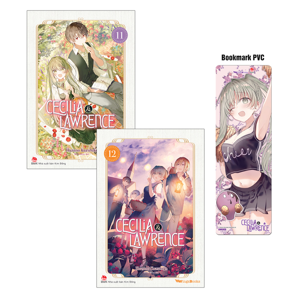 Bo
						
										
										Bo Sach Cecilia & Lawrence - Tap 11 + Tap 12 (Bo 2 Tap) - Tang Kem Bookmark PVC