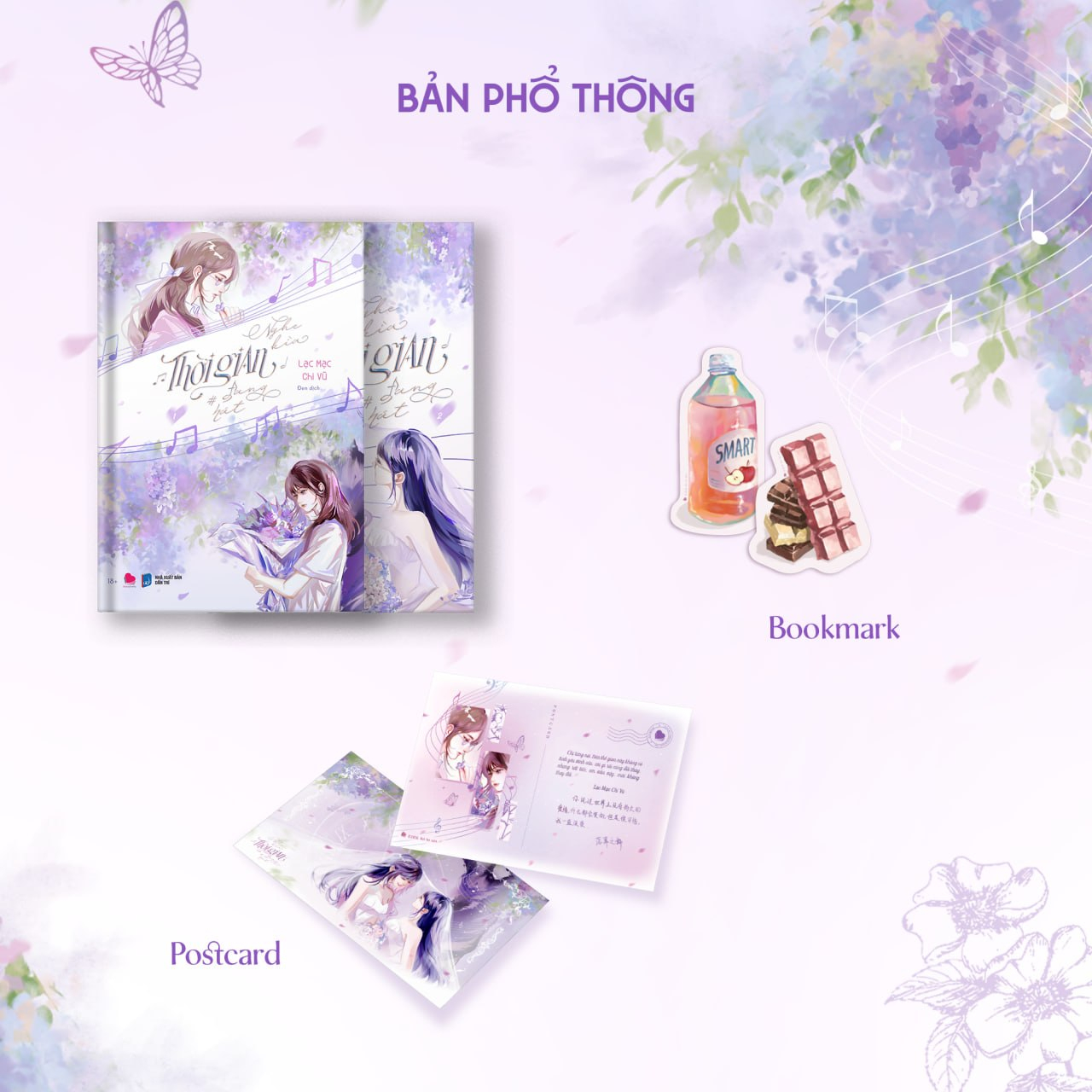 Bộ Bộ Sách Nghe Kìa Thời Gian Đang Hát - Tập 1 + Tập 2 (Bộ 2 Tập) (Tái Bản 2026) - Tặng Kèm 2 Bookmark Bế Hình "Hương Vị Tình Đầu" + Postcard "In Thủ Bút Và Chữ Ký Tác Giả” - Ảnh 2