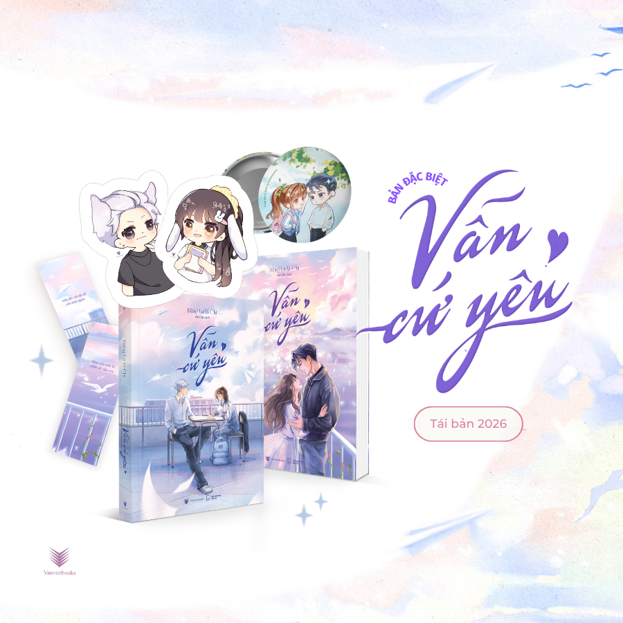 Bộ Bộ Sách Vẫn Cứ Yêu - Tập 1 + Tập 2 (Bộ 2 Tập) (Tái Bản 2026) - Bản Đặc Biệt - Tặng Kèm 6 Trang Phụ Bản + 2 Bookmark Trích Dẫn + 1 Bookmark Chibi Mạnh Thính + 1 Bookmark Chibi Giang Nhẫn + 1 Huy Hiệu “Anh Tóc Đen Của Thính Thính” - Ảnh 2