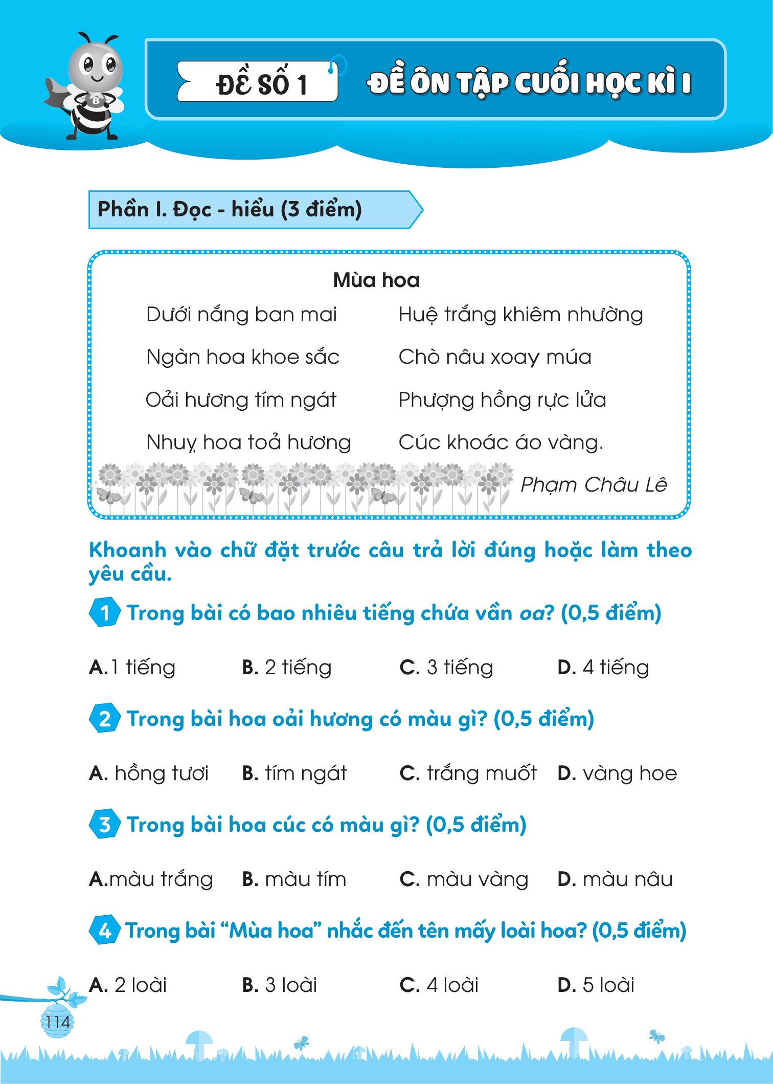 Bộ Bổ Trợ Tiếng Việt - Bài Tập Cơ Bản Và Nâng Cao Lớp 1 - Tập 1 - Ảnh 10