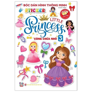 bộ bóc dán hình thông minh - little princess - công chúa nhỏ 3