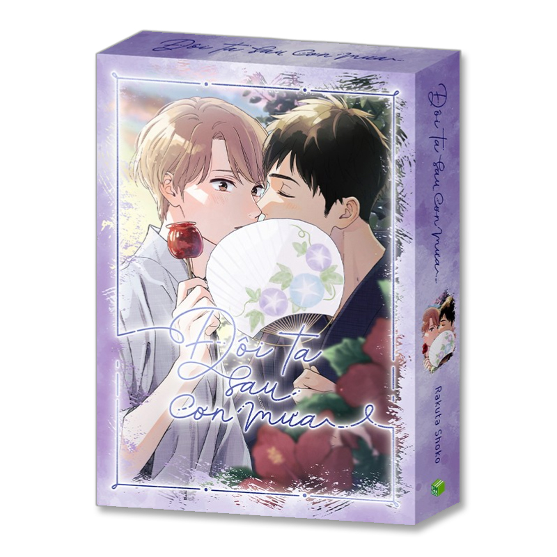 Bộ Boxset Manga - Đôi Ta Sau Cơn Mưa - Phần 1: Tập 1 + Tập 2 (Hộp 2 Tập) - Bản Đặc Biệt - Tặng Kèm Bookmark Gài + Camera Card - Ảnh 2