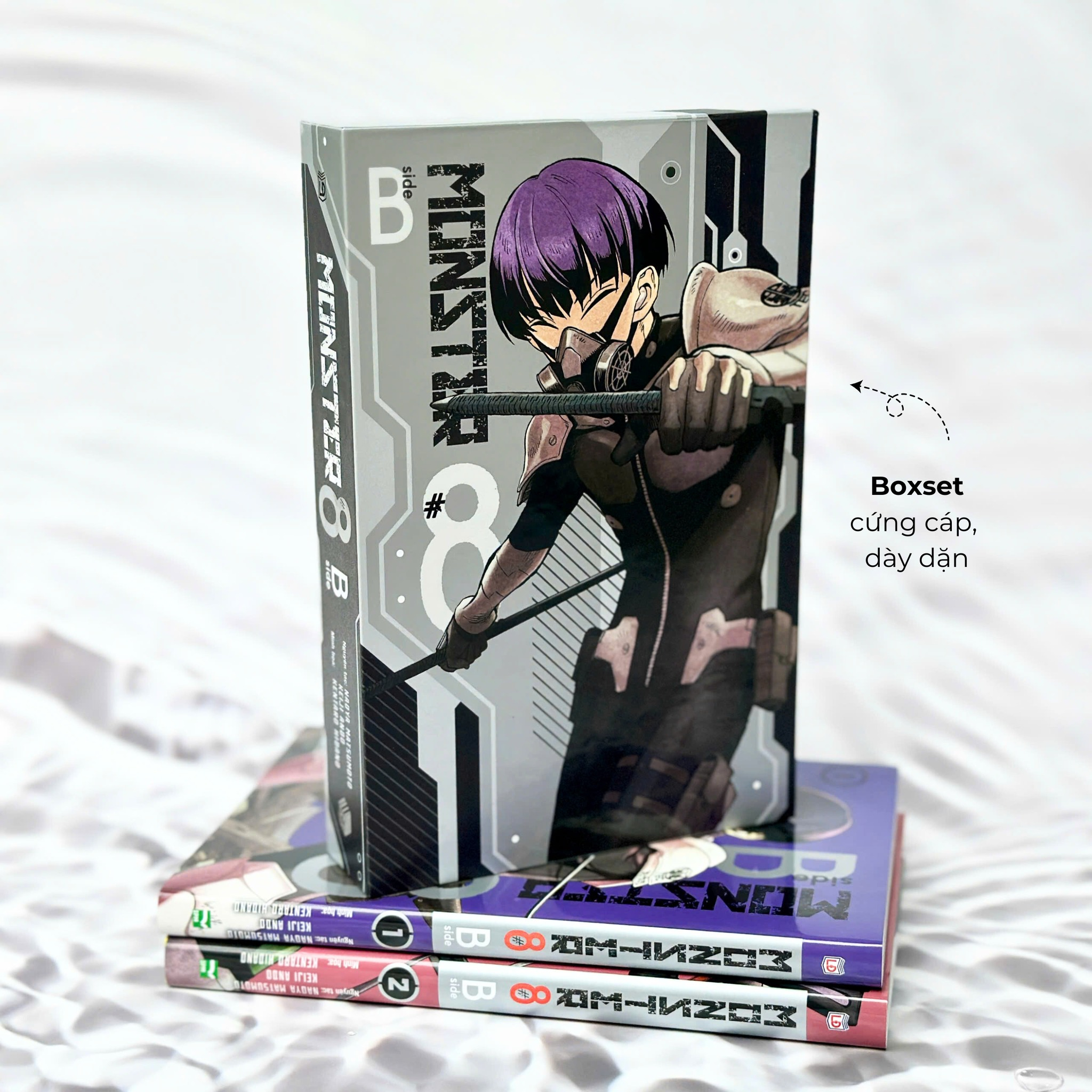 Bộ Boxset MONSTER #8 - B Side - Tập 1 + Tập 2 (Hộp 2 Tập) - Ảnh 4