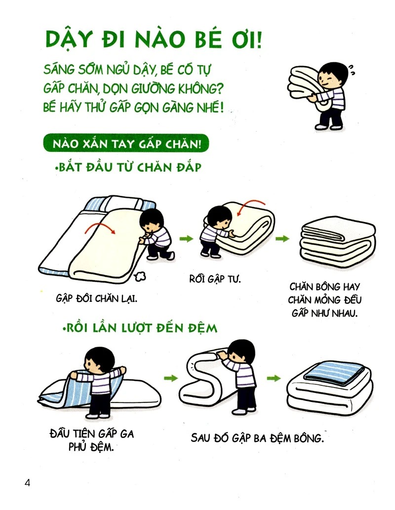 Bộ Cẩm Nang Sinh Hoạt Bằng Tranh Cho Bé - Tập 1 - Kĩ Năng Sinh Hoạt Thường Ngày (Tái Bản 2026) - Ảnh 4