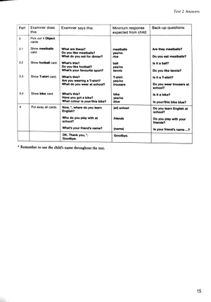 bộ cambridge english young learners 2 for revised exam from 2018 starters answer booklet: authentic examination papers - Ảnh 9