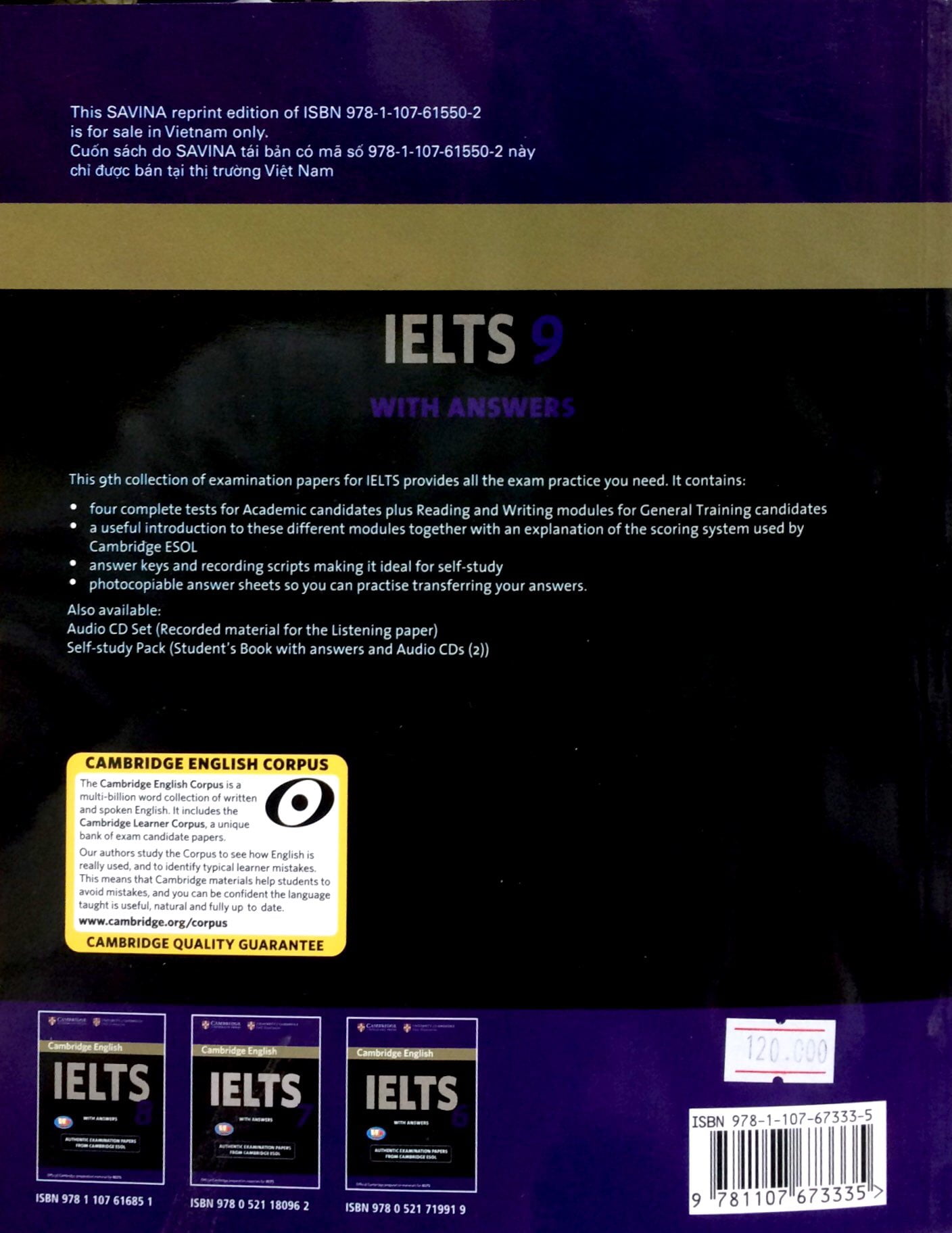 bộ cambridge ielts 9 with answers (savina) (không kèm audio) - Ảnh 11