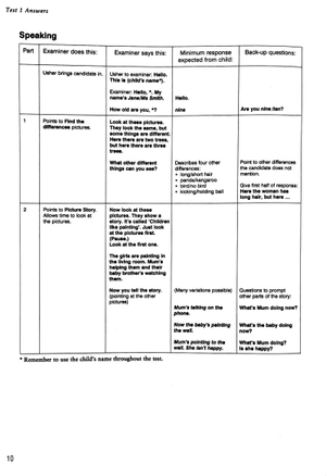 bộ cambridge young learners english tests 7 movers answer booklet - Ảnh 6