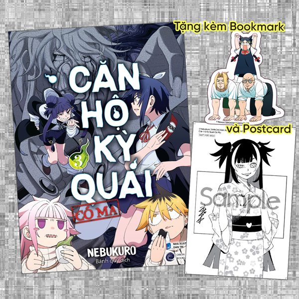 Bộ Căn Hộ Kỳ Quái - Có Ma - Tập 3 - Tặng Kèm Bookmark + Postcard